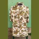 RETRO Cocktails Booze Hawaiian Print Men's Rayon Party Shirt XL