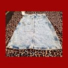 PREPPY 80s High Waisted ACID WASH Mini Denim Jeans Skirt NWT XS/XXS