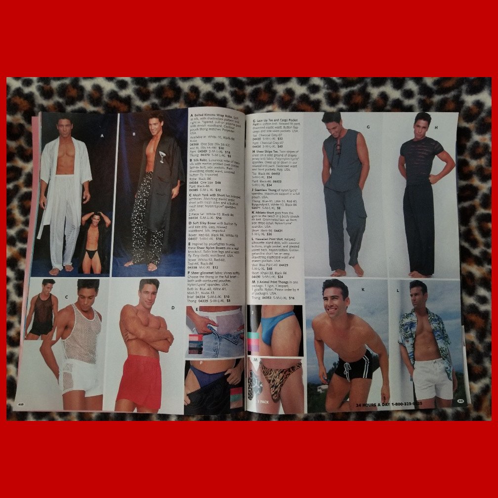 Vintage Frederick's of Hollywood Lingerie Pinup Catalog Valentine’s Day