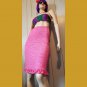 VTG Buffalo David Bitton High Waisted Pink Ruffle Bodycon Pencil Skirt S/M