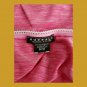 VTG Buffalo David Bitton High Waisted Pink Ruffle Bodycon Pencil Skirt S/M