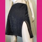 Vintage 90s GLITTER GLAM Sexiest Shimmer Sparkle PENCIL SKIRT