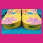 Vintage 90s does 70s Retro Flower-Power Beaded Platform Flip Flops Summer Shoes NWT NOS Size M 7/8