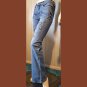 VTG 90s BOHO Glam Beaded & DIY patches Low Rise Boot Cut Jeans S/XS