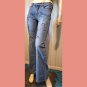 VTG 90s BOHO Glam Beaded & DIY patches Low Rise Boot Cut Jeans S/XS