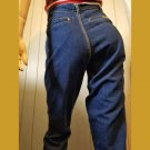 Vintage 80s PS GITANO High Waisted Blue Jeans Size 10 JRS Petite
