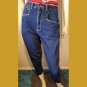 Vintage 80s PS GITANO High Waisted Blue Jeans Size 10 JRS Petite