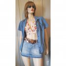 Vintage 90s Cool Casual Blue Denim Buttondown Shirt Size M Vintage 90s Cool Casual Blue Denim Buttondown Shirt Size M