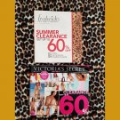 VICTORIA’S SECRET & FREDERICKS OF HOLLYWOOD Lot of 2 Lingerie Fashion Catalogs 2009