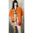 Pumpkin Orange Rich Suede Boho Cowgirl Fall Vest Jacket S/M Pumpkin Orange Rich Suede Boho Cowgirl Fall Vest Jacket S/M