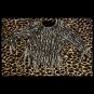 Ultimate GLITZY GLAM Vintage Silver Sequin FLAME Hem Beaded Silk DISCO PARTY Top S/M 70s 80s