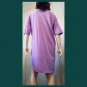 Vintage Purple Patchwork Heart Print Oversized Nightshirt XL+