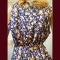 Perception Concept Button down Boho Floral Maxi Dress NWT Size M