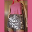 Vintage RARE 90s Forever 21 Candy Pink Strapless Glittery Tube Top Embellished w/ Rhinestones M. Vintage RARE 90s Forever 21 Candy Pink Strapless Glittery Tube Top Embellished w/ Rhinestones M.