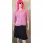 Merona Pink Beaded Button down Cardigan Sweater Top Size XS
