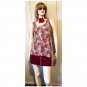 Leopard Floral Print Magic Stretch Pleated Sleeveless Summery Top O/S
