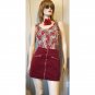 Leopard Floral Print Magic Stretch Pleated Sleeveless Summery Top O/S