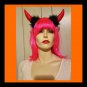 Sexy Devil VTG Y2K Devil Horns & Red Devil Lightup Pitchfork Halloween 2-Piece Costume Accessories