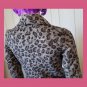Ann Taylor Loft Leopard Print Fitted Blazer Jacket Coat Size XSP