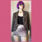 Ann Taylor Loft Leopard Print Fitted Blazer Jacket Coat Size XSP