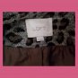 Ann Taylor Loft Leopard Print Fitted Blazer Jacket Coat Size XSP