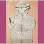 Kitty CAT Faces Girlâs Cat Lover Hooded Zip Sweatshirt Size XS 4/5