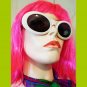 RETRO MOD 60s Style White Cateye Sunglasses