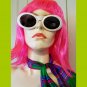 RETRO MOD 60s Style White Cateye Sunglasses