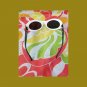 RETRO MOD 60s Style White Cateye Sunglasses