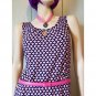 Talbots Bright Daisy Print Jersey A-line Maxi Dress Size S