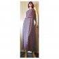 Talbots Bright Daisy Print Jersey A-line Maxi Dress Size S