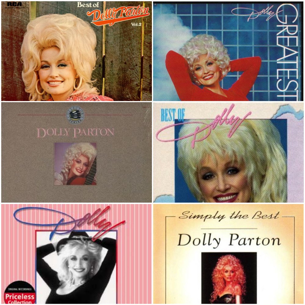 Dolly Parton Best Of And Greatest Hits 1975 1991 6cd