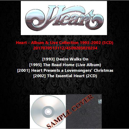 Heart - Album & Live Collection 1993-2002 (Silver Pressed 5CD)*