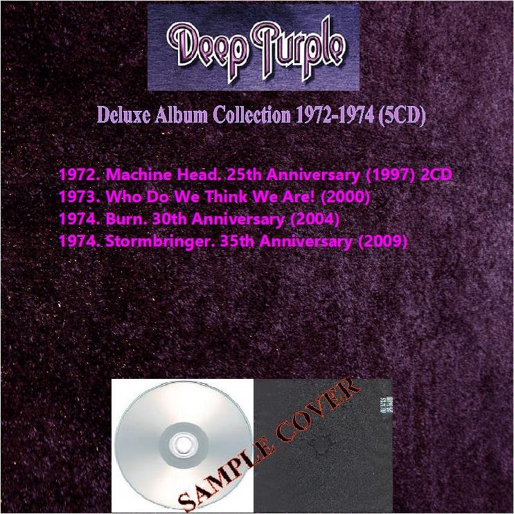 Deep Purple - Deluxe Album Collection 1972-1974 (Silver Pressed 5CD)*