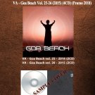 VA - Goa Beach Vol.25-26 (Silver Pressed Promo 4CD)*