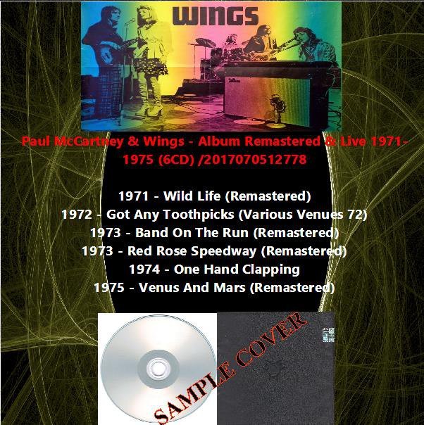 Paul McCartney & Wings - Album Remastered & Live 1971-1975 (DVD-AUDIO AC3 5.1)