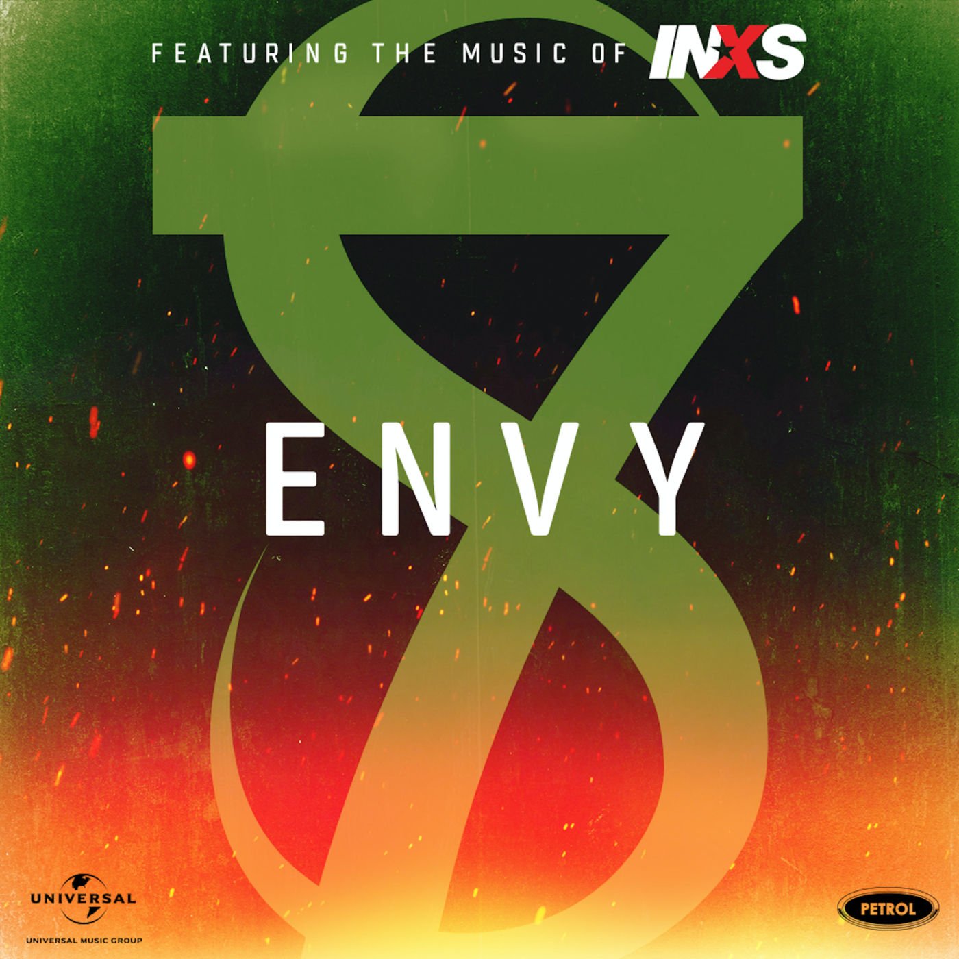 Os env. INXS "the very best". INXS underneath the Colours 1981.
