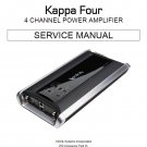 Infinity Kappa Four Rev.1 4 Channel Car Power Amplifier Service Manual PDF (SBTINF3271)