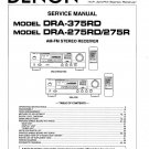 Denon DRA-375RD ,DRA-275RD ,DRA-275R Receiver Service Manual PDF (SBTDN1314)