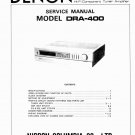 Denon DRA-400 Receiver Service Manual PDF