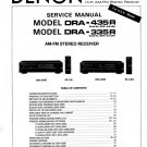Denon DRA-435R ,DRA-335R USA Receiver  Service Manual PDF (SBTDN1320)