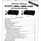 Denon DRA-625 ,DRA-425 Receiver Service Manual PDF (SBTDN1325)