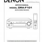 Denon DRA-F101 Receiver Service Manual PDF