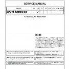 Denon AVR-5805CI Ver.2 Surround Amplifier Service Manual PDF (SBTDN1367)
