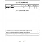Denon AVR-991 Ver.2 Surround Receiver Service Manual PDF (SBTDN1379)