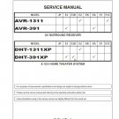Denon AVR-1311 ,AVR-391 ,DHT-1311XP ,DHT-391XP Ver.3 Surround Receiver Service Manual PDF