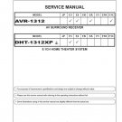 Denon AVR-1312 ,DHT-1312XP Ver.4 Surround Receiver Service Manual PDF