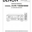 Denon AVR-1602 ,AVR-682 Surround Receiver Service Manual PDF (SBTDN1392)
