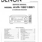Denon AVR-1801 ,AVR-881 Surround Receiver Service Manual PDF (SBTDN1406)