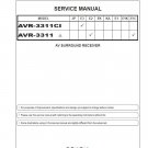 Denon AVR-3311CI ,AVR-3311 Ver.4 Surround Receiver Service Manual PDF (SBTDN1434)